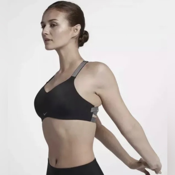 Nike Studio Light Support Strappy Athletic Sports Bra size XS EUC - Picture 8 of 15